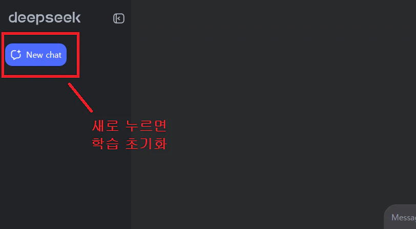 딥시크-채팅-사용방법